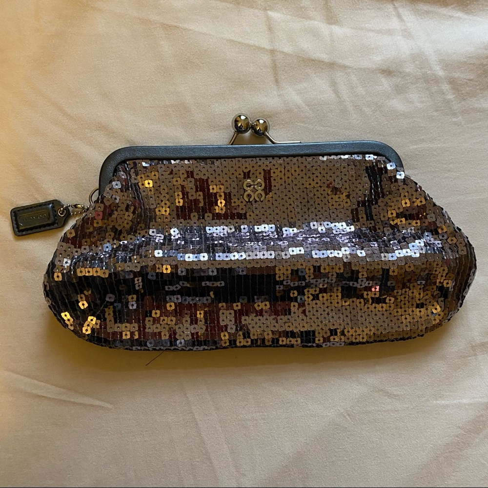 Coach Clutch and Wristlet
